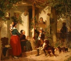 Return From The Hunt by Ernst Bosch