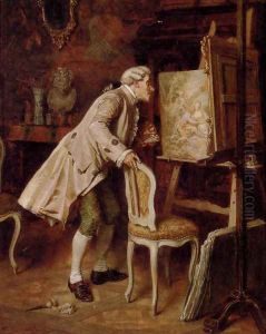 The Finishing Touches by Louis Georges Brillouin