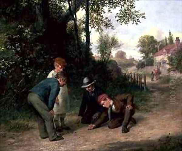 A Game of Marbles - view 1