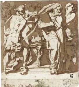 An Antique Sacrifice by Andrea Boscoli