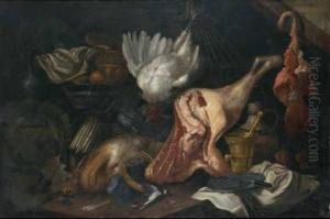 Natura Morta Con Pollame by Felice Boselli