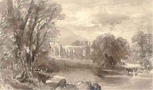 Bolton Abbey by William James Bennett