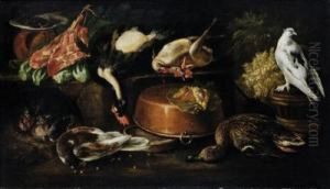 Natura Morta Con Rame E Selvaggina