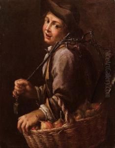 Giovane Fruttarolo Ambulante
