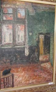 Binnengezicht Metkat.
Chat Dans Un Interieur by Rene Bosiers
