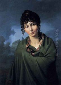 Countess Luise von Voss 1810 by Friedrich Bury