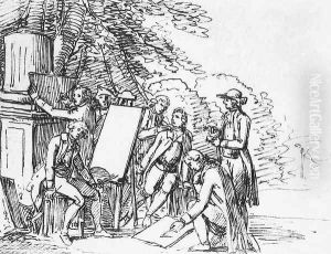 Johann Wolfgang von Goethe with His Italian Friends Johann Wolfgang von Goethe with His Italian Friends