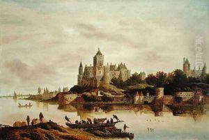 View of Het Valckhof, Nijmegen, 1650s