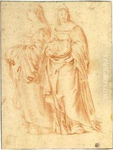 Two Standing Women Two Standing Women