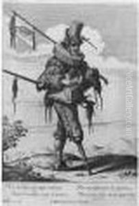 Les Cris De Paris: Ten Plates (b. 1399-1402, 1404-1409) by Abraham Bosse