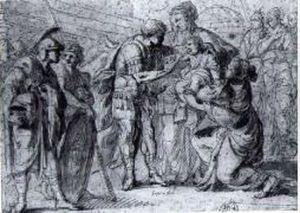 L'adieu D'hector A Andromaque by Giuseppe Bossi