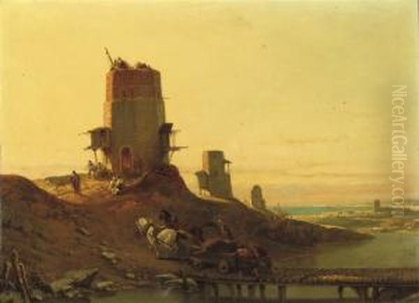 Arab Mills Along The Spanish Coast - view 1