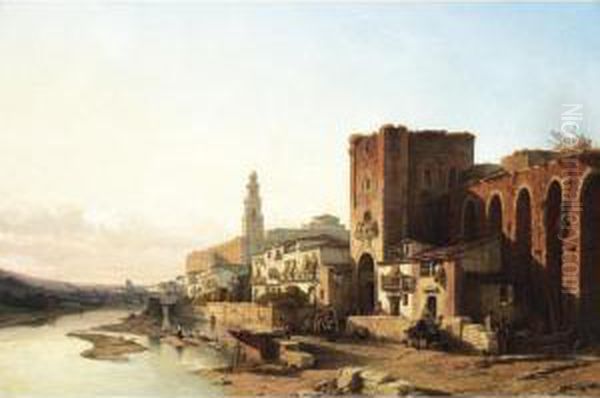 Una Vista De Zaragoza (a View Of Zaragoza) - view 1