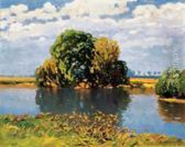 Summer Riverside - view 1