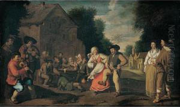 A Village Kermesse - view 1