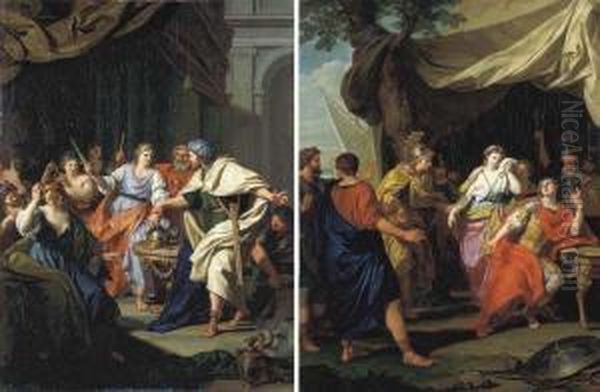 Achille E Le Figlie Di Licomede; E La Separazione Di Briseide Da Achille - view 1