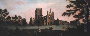 North View of Kirkstall Abbey, c.1738