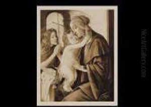 Virgen And Child And St.baptist