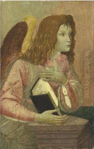 Angel Holding An Open Codex: A Fragment