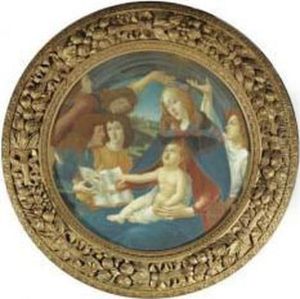 The Madonna Of The Magnificat by Sandro Botticelli