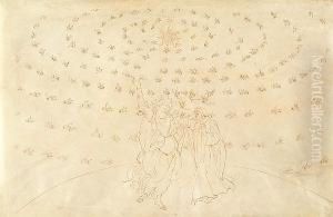 Beatrice And Dante In Paradise
