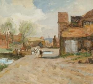 Walking Down A Rural Lane