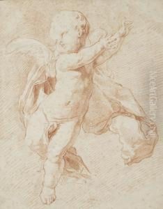 Putto Aile (recto); Reprise Du Meme Motif (verso)