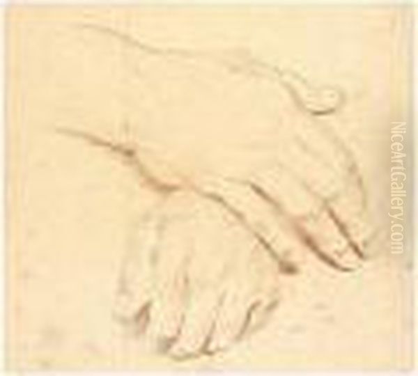 Study Of Hands - view 1