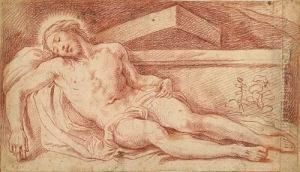 Christ Lying Beside His Open Tomb