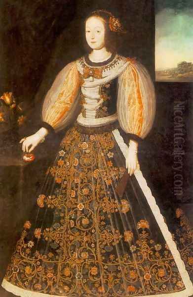 Grof Nadasdy Ferencne herceg Eszterhazy Anna Julianna kepmasa, 1656 - view 1