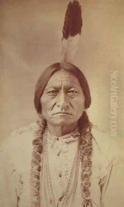 Sitting Bull, Sioux Chief c.1885 by David Frances Barry