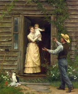The Homecoming by Jennie Augusta Brownscombe