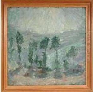 "paysage D'auvergne". by Georges Bouche