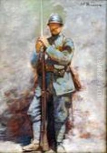 Soldat De France by Joseph-Felix Bouchor