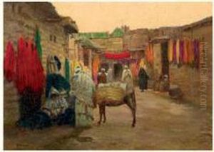 La Rue Des Teinturiers A Marrakech
