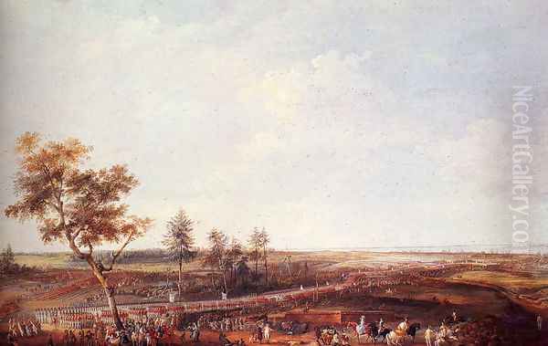 The Surrender of Yorktown, 19th October 1781, 1784 by Louis Nicolael van Blarenberghe