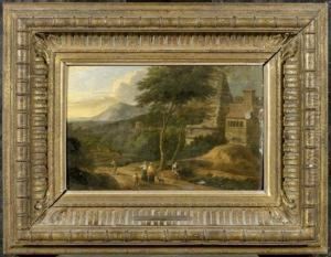 Mediterranean Landscape by Adriaen Frans Boudewijns