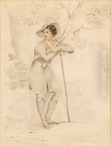 Portrait Of A Young Man by George Henry Boughton