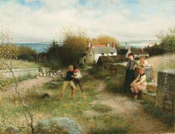 The Wrestling Match - view 1