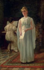 The Music Lesson by George Henry Boughton