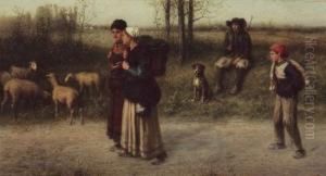 A Breton Pastoral''