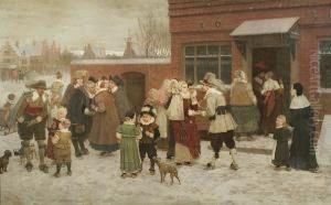 Party For New Year's Day In New Amsterdam