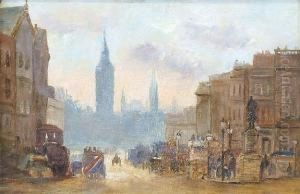 Northumberland Avenue Looking Towards Parliament Square