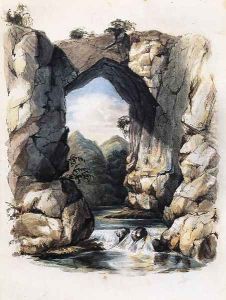 Natural Bridge, Virginia by John T. Bowen