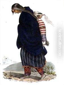 Chippeway Squaw and Child by John T. Bowen