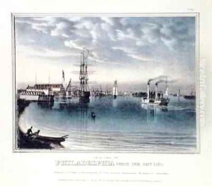 Philadelphia from the Navy Yard by John T. Bowen