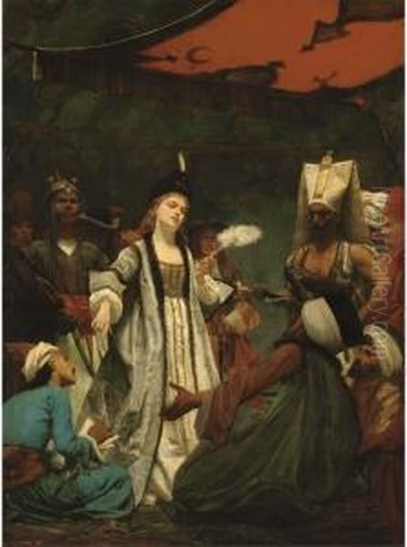 Catherine I Of Russia Negotiating The Treaty Of Prut With Theturks - view 1