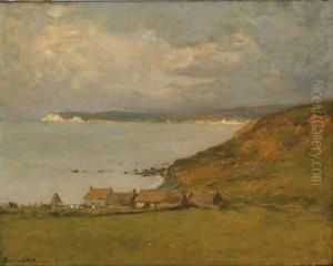 White Cliffs Of Dover by Auguste Boulard