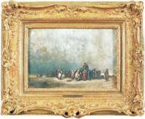 Le Retour De Peche by Auguste Boulard
