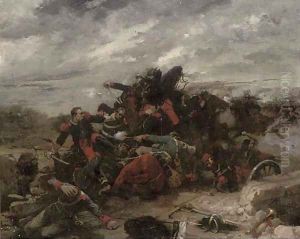 In the melee by Wilfred Constant Beauquesne
